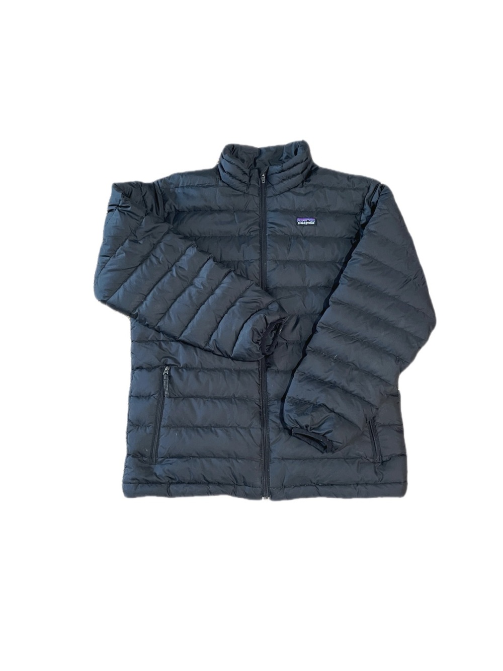 Patagonia black full-zip down puffer jacket, size XS

Condition 8/10
Good jacket